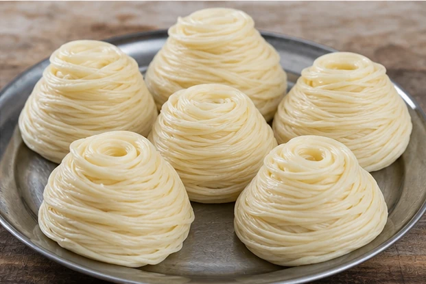 ハミ油塔子を料理名に合わせて生成した3対2の料理写真