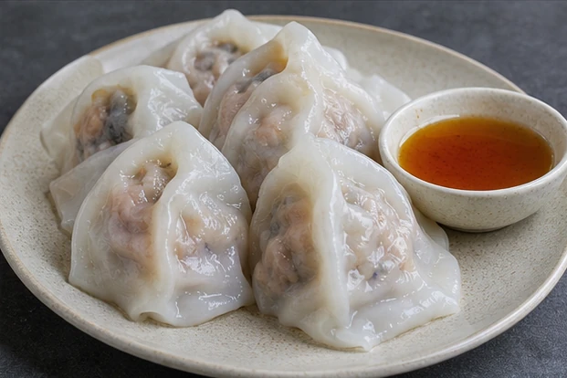 南寧粉餃を料理名に合わせて生成した3対2の料理写真